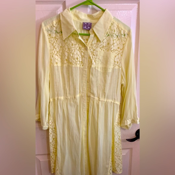 Free People Size 12 Lace Top - Picture 2 of 10